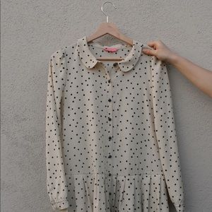 peter pan collared dress